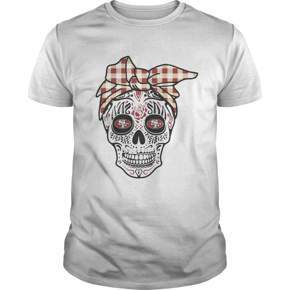 Francisco 49Ers Sugar Skull Shirt